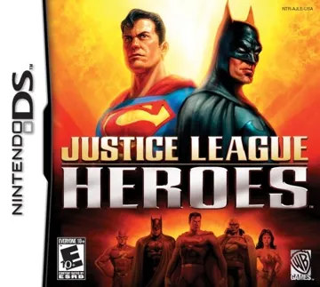 Justice League Heroes (USA) box cover front